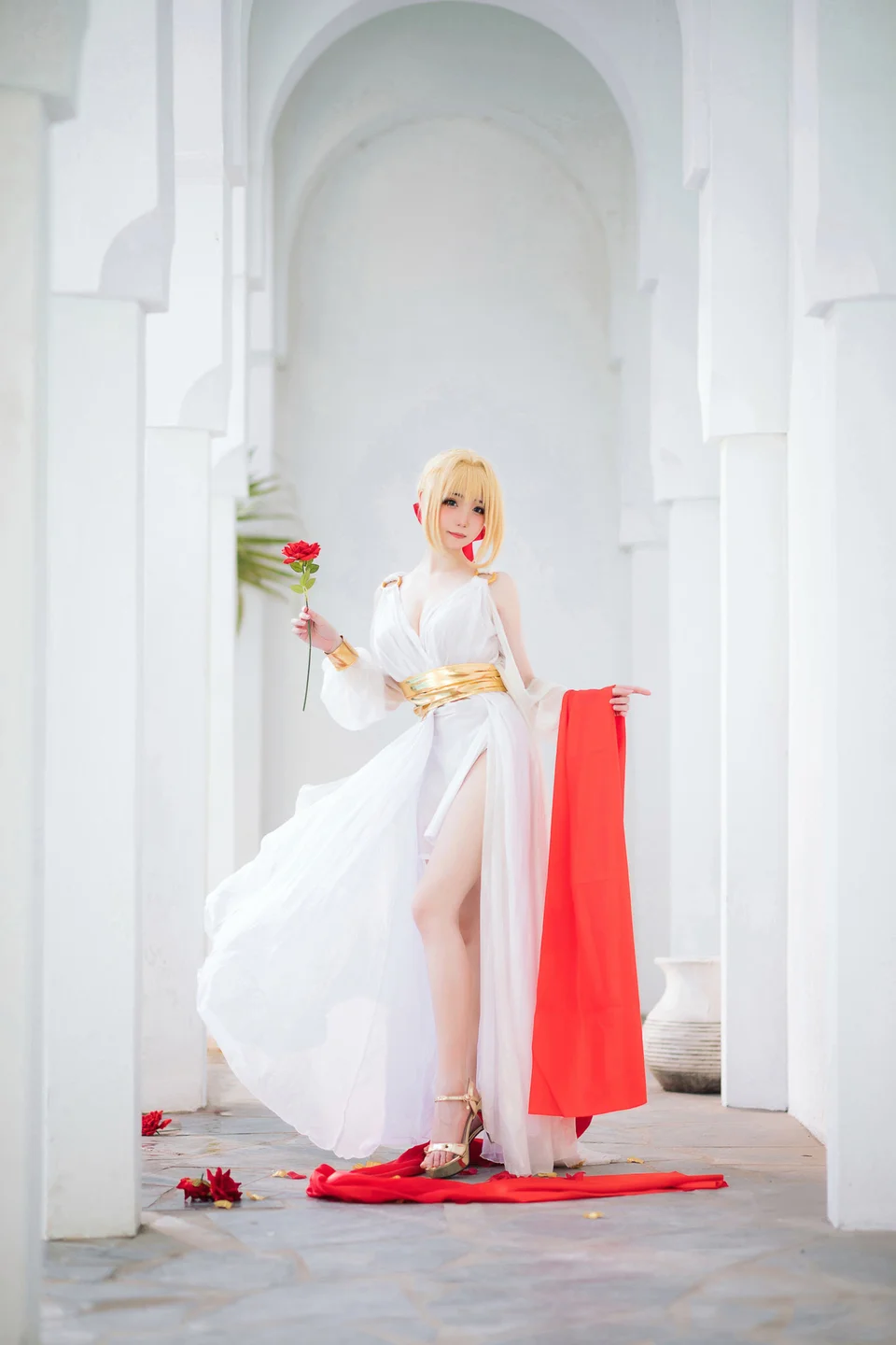 焖焖碳 - FGO·尼禄 礼服 [27P-270MB] tg@simisebaisi 【丝足阁】017.webp